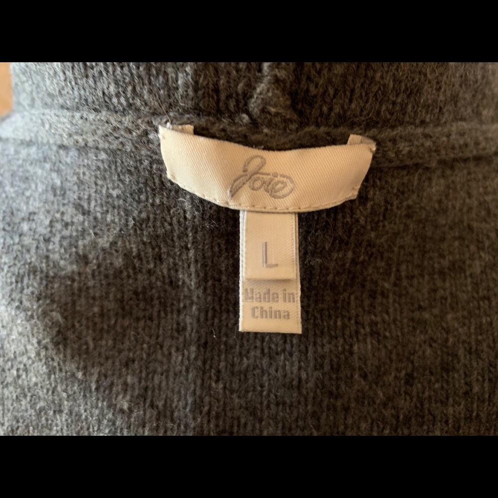 JOIE Clementine Dolman Button Cardigan Wrap Grey - Picture 5 of 8